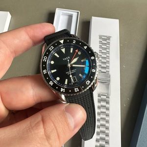 Vaer G7 39mm GMT Swiss automatic watch